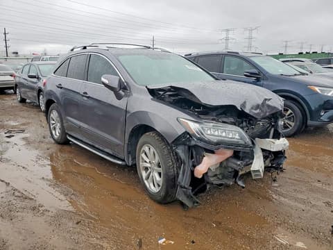 2018 Acura RDX, VIN 5J8TB4H56JL002304. Фото 4 з 6 з аукціону Copart. Каталог авто зі США OpenDataCar.