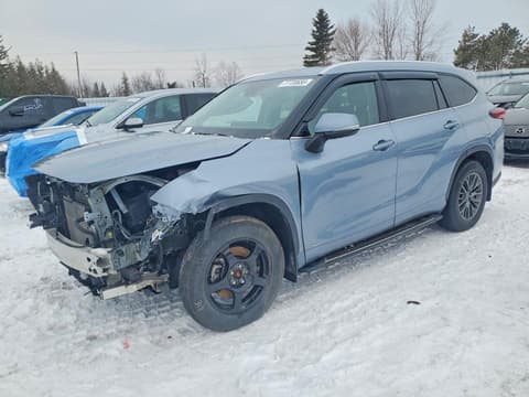 2022 Toyota Highlander Hybrid, VIN 5TDEBRCH4NS090179. Zdjęcie 1 z 6 z aukcji Copart. Katalog aut z USA OpenDataCar.