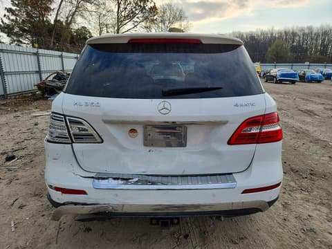2014 Mercedes-benz ML-Class, VIN 4JGDA5HB6EA329980. Фото 6 з 6 з аукціону Copart. Каталог авто зі США OpenDataCar.