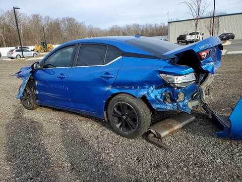 2021 Nissan Sentra, VIN 3N1AB8CV8MY266286. Фото 2 з 6 з аукціону Copart. Каталог авто зі США OpenDataCar.
