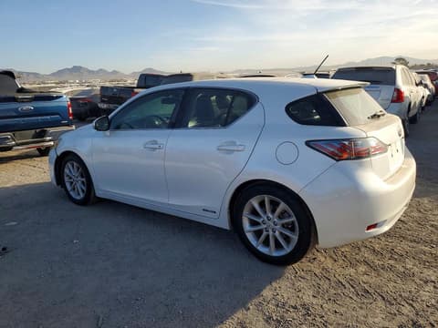 2012 Lexus CT 200h, VIN JTHKD5BH0C2069792. Фото 2 з 6 з аукціону Copart. Каталог авто зі США OpenDataCar.