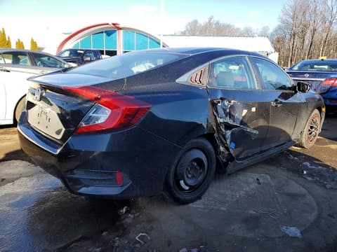 2019 Honda Civic, VIN 2HGFC2F6XKH581578. Фото 3 из 6 с аукциона Copart. Каталог авто из США OpenDataCar.