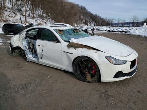 2015 Maserati Ghibli, VIN ZAM57RTA0F1137206. Фото 4 з 6 з аукціону Copart. Каталог авто зі США OpenDataCar.