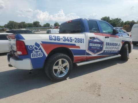 2018 Ram 1500, VIN 1C6RR7FG3JS126201. Photo 3 of 6 from Copart auction. OpenDataCar US salvage catalog.