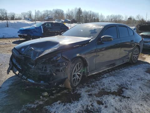 2024 Bmw i5, VIN WBY43FK00RCR42150. Photo 1 of 6 from Copart auction. OpenDataCar US salvage catalog.