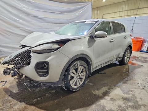 2019 Kia Sportage, VIN KNDPMCAC4K7551605. Фото 1 из 6 с аукциона Copart. Каталог авто из США OpenDataCar.