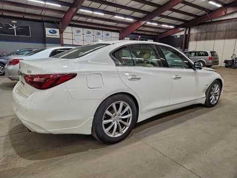 2018 Infiniti Q50, VIN JN1EV7AR0JM435983. Фото 3 з 6 з аукціону Copart. Каталог авто зі США OpenDataCar.