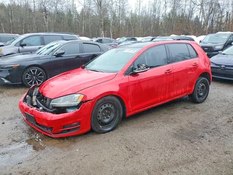 2015 Volkswagen Golf, VIN 3VW2A7AU0FM033437. Фото 1 з 6 з аукціону Copart. Каталог авто зі США OpenDataCar.