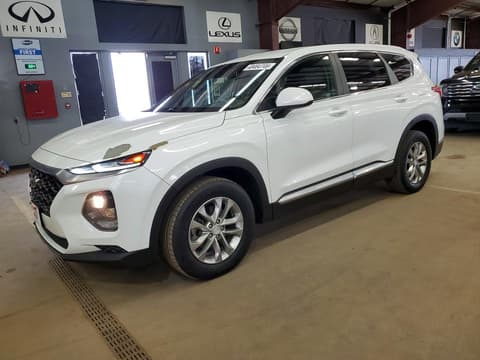 2019 Hyundai Santa Fe, VIN 5NMS2CAD1KH125954. Photo 1 of 6 from Copart auction. OpenDataCar US salvage catalog.