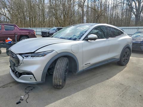 2021 Ford Mustang Mach-E, VIN 3FMTK1SSXMMA42136. Фото 1 з 6 з аукціону Copart. Каталог авто зі США OpenDataCar.