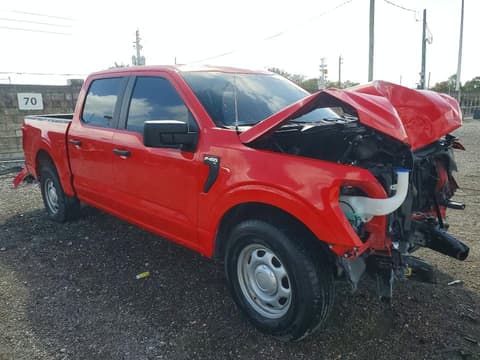 2021 Ford F-150 Lightning, VIN 1FTEW1CP3MKF05771. Фото 4 з 6 з аукціону Copart. Каталог авто зі США OpenDataCar.