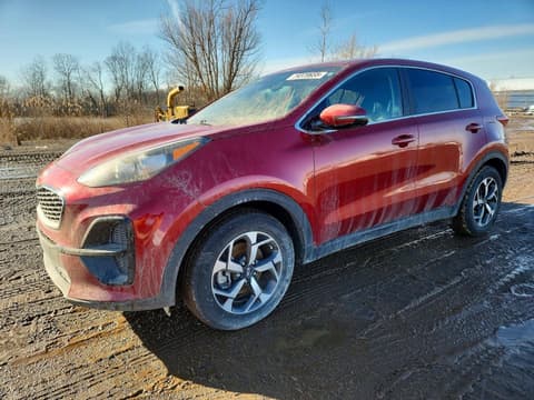2021 Kia Sportage, VIN KNDPM3AC2M7855521. Photo 1 of 6 from Copart auction. OpenDataCar US salvage catalog.