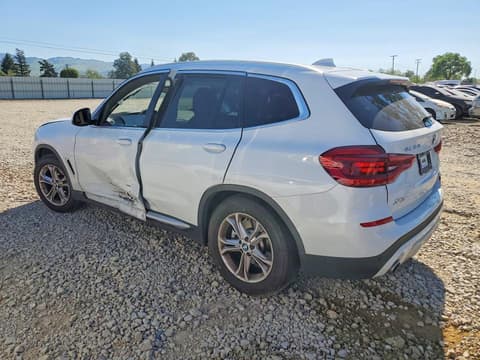 2021 Bmw X3, VIN 5UXTY3C08M9D82087. Фото 2 из 6 с аукциона Copart. Каталог авто из США OpenDataCar.