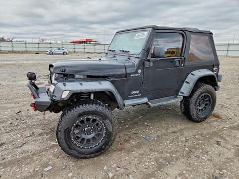 2004 Jeep Wrangler, VIN 1J4FA49S64P753316. Фото 1 з 6 з аукціону Copart. Каталог авто зі США OpenDataCar.