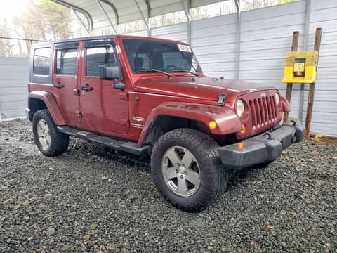 2010 Jeep Wrangler Unlimited, VIN 1J4BA5H15AL109144. Фото 4 из 6 с аукциона Copart. Каталог авто из США OpenDataCar.