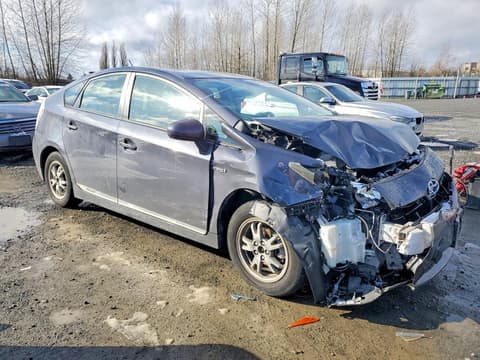 2011 Toyota Prius, VIN JTDKN3DU9B0253507. Фото 4 з 6 з аукціону Copart. Каталог авто зі США OpenDataCar.