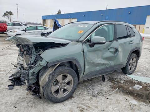 2022 Toyota RAV4, VIN 2T3P1RFV6NW278181. Фото 1 з 6 з аукціону Copart. Каталог авто зі США OpenDataCar.