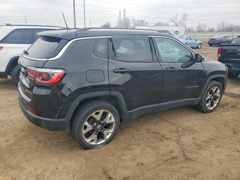 2018 Jeep Compass, VIN 3C4NJDCB7JT354173. Фото 3 з 6 з аукціону Copart. Каталог авто зі США OpenDataCar.