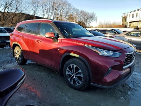 2020 Toyota Highlander, VIN 5TDGZRBH8LS008425. Фото 4 з 6 з аукціону Copart. Каталог авто зі США OpenDataCar.
