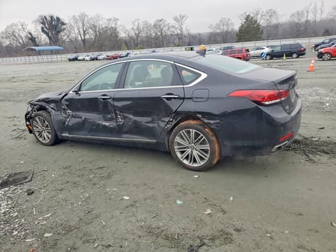 2018 Genesis G80, VIN KMHGN4JE5JU231824. Фото 2 з 6 з аукціону Copart. Каталог авто зі США OpenDataCar.