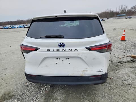2022 Toyota Sienna, VIN 5TDKRKEC3NS116634. Фото 6 з 6 з аукціону Copart. Каталог авто зі США OpenDataCar.