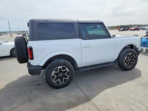 2022 Ford Bronco, VIN 1FMDE5AH6NLB45727. Фото 3 з 6 з аукціону Copart. Каталог авто зі США OpenDataCar.