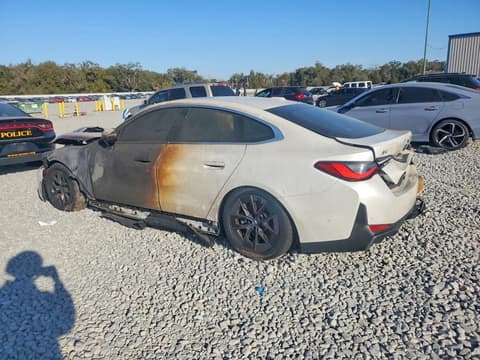 2023 Bmw i4, VIN WBY43AW02PFR27559. Фото 2 из 6 с аукциона Copart. Каталог авто из США OpenDataCar.