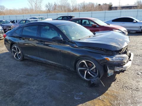 2020 Honda Accord, VIN 1HGCV1F3XLA067176. Фото 4 из 6 с аукциона Copart. Каталог авто из США OpenDataCar.