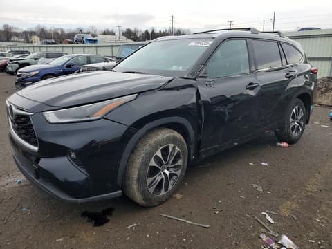 2021 Toyota Highlander, VIN 5TDHZRBH1MS123339. Фото 1 з 6 з аукціону Copart. Каталог авто зі США OpenDataCar.