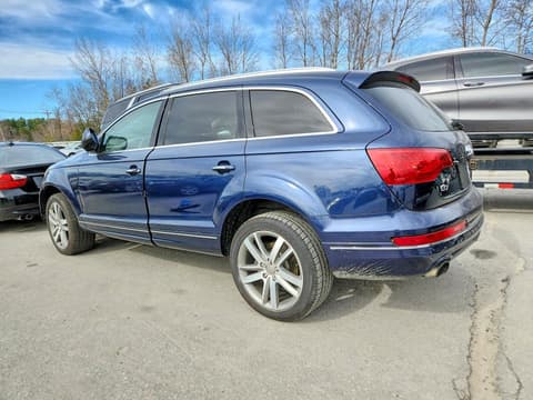 2014 Audi Q7, VIN WA1LGAFE9ED013521. Фото 2 з 6 з аукціону Copart. Каталог авто зі США OpenDataCar.