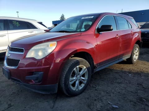 2010 Chevrolet Equinox, VIN 2CNALBEW9A6215594. Фото 1 з 6 з аукціону Copart. Каталог авто зі США OpenDataCar.