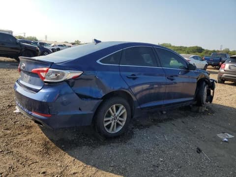 2017 Hyundai Sonata, VIN 5NPE24AF9HH493086. Zdjęcie 3 z 6 z aukcji Copart. Katalog aut z USA OpenDataCar.