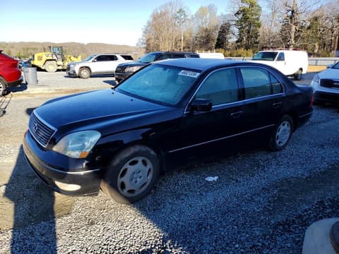 2001 Lexus LS 430, VIN JTHBN30F510039909. Фото 1 з 6 з аукціону Copart. Каталог авто зі США OpenDataCar.
