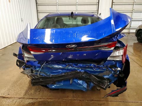 2022 Hyundai Elantra, VIN KMHLM4AG4NU283261. Фото 6 з 6 з аукціону Copart. Каталог авто зі США OpenDataCar.