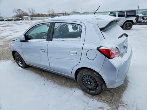 2022 Mitsubishi Mirage, VIN ML32AUHJXNH006975. Фото 2 з 6 з аукціону Copart. Каталог авто зі США OpenDataCar.