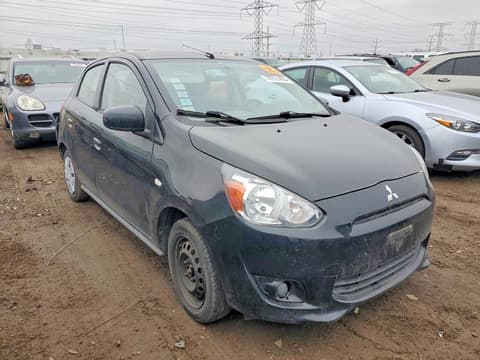 2014 Mitsubishi Mirage, VIN ML32A3HJ3EH008898. Фото 4 з 6 з аукціону Copart. Каталог авто зі США OpenDataCar.