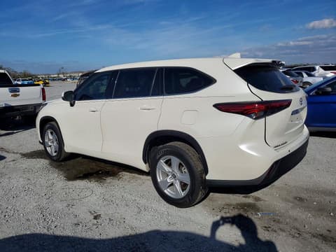 2020 Toyota Highlander, VIN 5TDCZRAH4LS020927. Фото 2 из 6 с аукциона Copart. Каталог авто из США OpenDataCar.