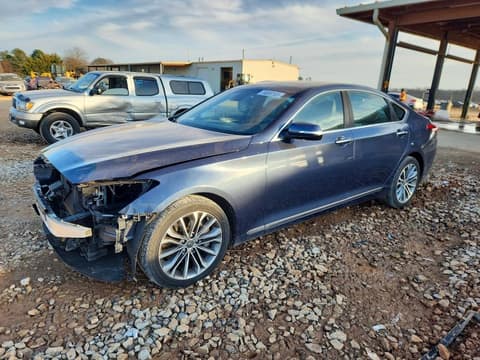 2015 Hyundai Genesis, VIN KMHGN4JE9FU094619. Photo 1 of 6 from Copart auction. OpenDataCar US salvage catalog.