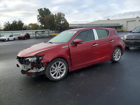 2012 Lexus CT, VIN JTHKD5BH3C2088787. Фото 1 з 6 з аукціону Copart. Каталог авто зі США OpenDataCar.