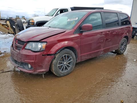 2018 Dodge Grand Caravan, VIN 2C4RDGEG9JR340040. Фото 1 з 6 з аукціону Copart. Каталог авто зі США OpenDataCar.