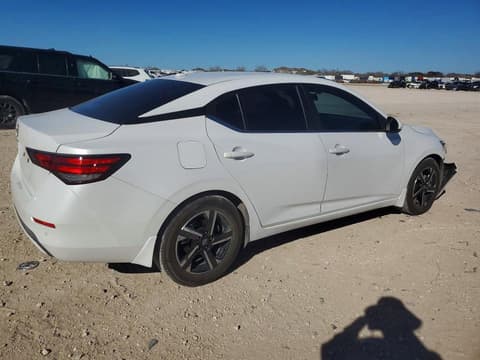 2025 Nissan Sentra, VIN 3N1AB8CV2SY245883. Фото 3 з 6 з аукціону Copart. Каталог авто зі США OpenDataCar.