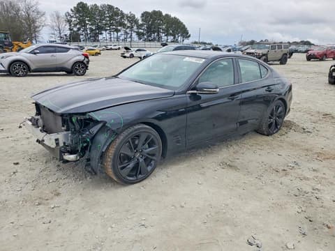 2023 Genesis G70, VIN KMTG34TA2PU114958. Фото 1 з 6 з аукціону Copart. Каталог авто зі США OpenDataCar.