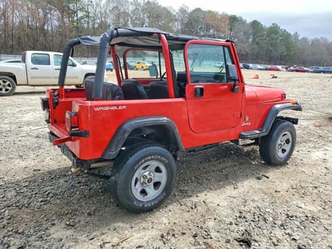 1995 Jeep Wrangler, VIN 1J4FY19P1SP321820. Фото 3 из 6 с аукциона Copart. Каталог авто из США OpenDataCar.