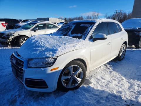 2018 Audi Q5, VIN WA1BNAFY7J2090101. Фото 1 з 6 з аукціону Copart. Каталог авто зі США OpenDataCar.