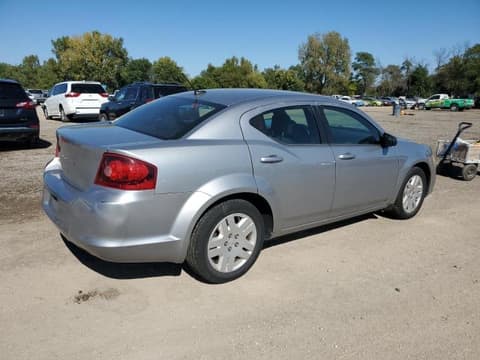 2014 Dodge Avenger, VIN 1C3CDZAB4EN129234. Фото 3 з 6 з аукціону Copart. Каталог авто зі США OpenDataCar.