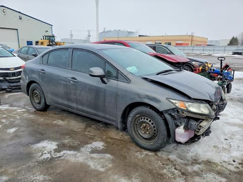 2013 Honda Civic, VIN 2HGFB2F47DH014233. Photo 4 of 6 from Copart auction. OpenDataCar US salvage catalog.