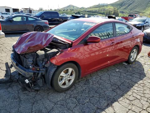 2014 Hyundai Elantra, VIN 5NPDH4AE7EH470550. Фото 1 з 6 з аукціону Copart. Каталог авто зі США OpenDataCar.