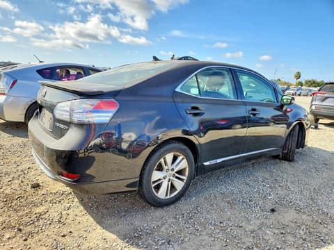 2010 Lexus HS 250h, VIN JTHBB1BA7A2004226. Фото 3 з 6 з аукціону Copart. Каталог авто зі США OpenDataCar.