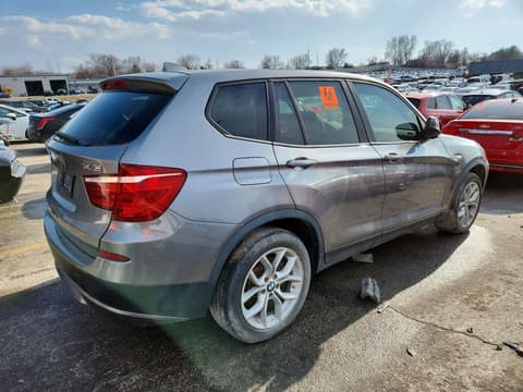 2014 Bmw X3, VIN 5UXWX7C59E0E82837. Zdjęcie 3 z 6 z aukcji Copart. Katalog aut z USA OpenDataCar.