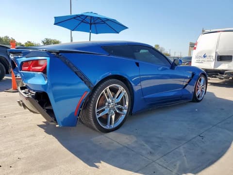 2014 Chevrolet Corvette Stingray, VIN 1G1YJ2D7XE5109524. Фото 3 з 6 з аукціону Copart. Каталог авто зі США OpenDataCar.